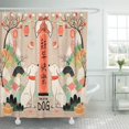 thumbnail image 1 of Cortina De Ducha ABPHQTO Feliz Año Nuevo Lindo Perro 160x180 cm, 1 of 1