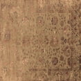thumbnail image 1 of Ahgly Company Indoor Square Oriental Brown Industrial Area Rugs, 3' Square, 1 of 4
