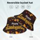 thumbnail image 2 of Balery Happy Thanksgiving 1 Sombreros para el sol para hombre y mujer, sombrero de pescador con UPF 50+, 2 of 6