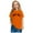 Orange, variant on Piuwrlz 3 Years Toddler Short T Shirt Sleeve Girls Red T-Shirt Cotton Crew Neck Shirt Top Red Size 3 Years