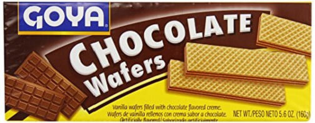 (8 pack) GOYA Chocolate Wafers 4.94 Oz