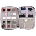 thumbnail image 3 of Tignapoo Medium Black Nylon Watch Strap Organizer Case with Zipper - Durable and Lightweight Storage Solution for Straps Up to 28mm Wide, Perfect for Travel and Home Use, 3 of 6