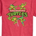 thumbnail image 3 of Teenage Mutant Ninja Turtles - Turtle Weapons - Men's Short Sleeve Graphic T-Shirt, 3 of 5
