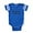 Royal Blue, variant on CafePress - Lederhosen - Cute Infant Baby Football Bodysuit