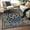 Light Blue, variant on Allstar Traditional Accent Rug Berber 5' x 8' 5' x 8'