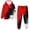 Red+Black+White, variant on Aideaone Boys Girls Halloween Hoodie & Pants Set 3D Graphic Glow in The Dark Skull Skeleton Pullover Outfits 4-12 Years