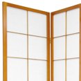 thumbnail image 2 of Oriental Furniture 6 ft. Tall Zen Shoji Screen - Honey - 4 Panel, 2 of 3