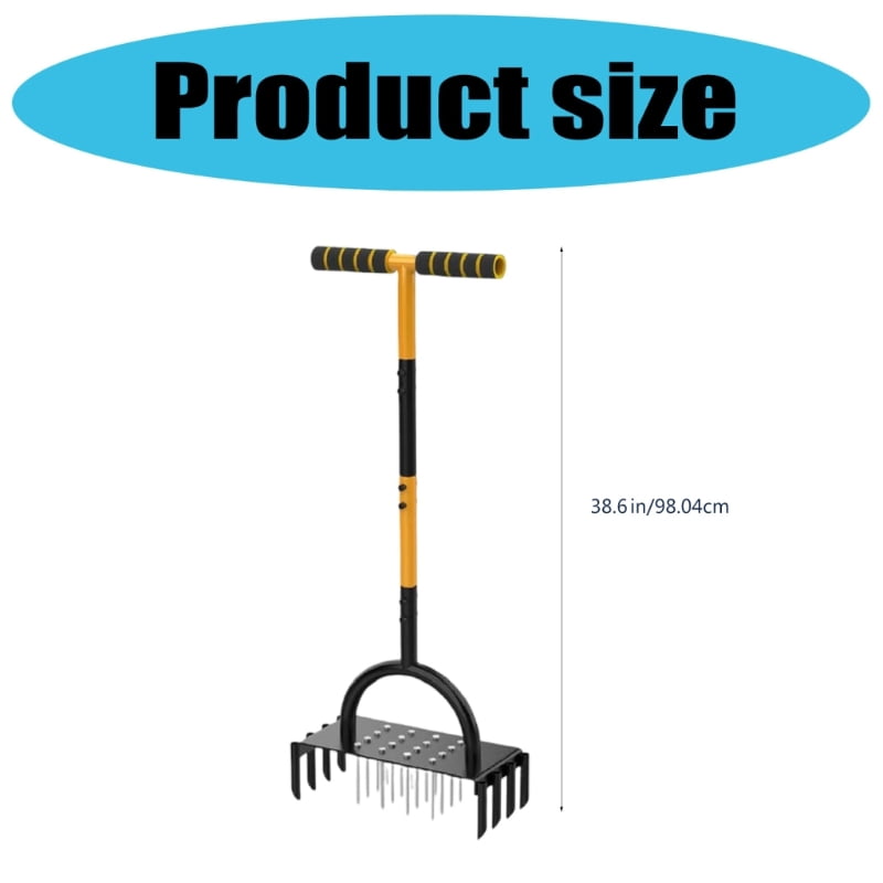Efficient Lawn Aerating Tool Yard Spikes Aerators Tool for Garden and Lawn Care