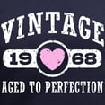 thumbnail image 3 of CafePress - Vintage 1968 Women's V Neck Dark T Shirt - Women's V-Neck Dark T-Shirt, 3 of 4