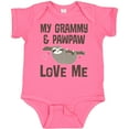 thumbnail image 3 of Inktastic Grammy and Pawpaw Sloth Boys or Girls Baby Bodysuit, 3 of 5