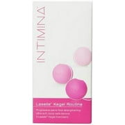 Intimina Laselle Kegel Routine 3 Laselle Kegel Excercisers 28g, 38g, 48g