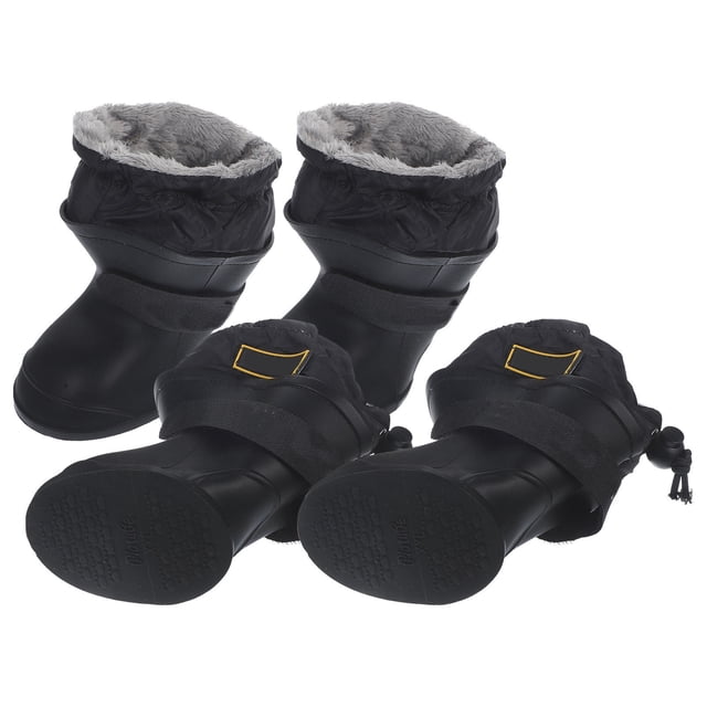 BRIGHTFUFU 4Ud Impermeables Para Perros Con Protección Para Patas En Días De Lluvia