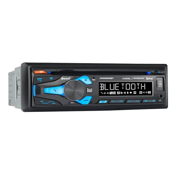 Estéreo para auto Dual XDM290BT Single Din con Bluetooth, USB y CD