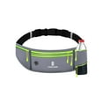 thumbnail image 3 of BCZHQQ Running Belt Hydration with Bottles,Water Bottle Holder,Zipper Waist Pouch Fits Most phones,Zerobounce Design for Cycling Climbing Marathon, 3 of 8