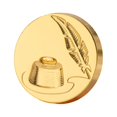 thumbnail image 2 of Peggybyg Special-shaped Enamel Head Invitation Envelope Wax Sealing Head for Wedding Card, 2 of 6