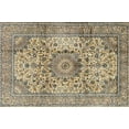 thumbnail image 1 of Ahgly Company Indoor Rectangle Traditional Brown Medallion Area Rugs, 3' x 5', 1 of 6