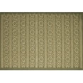 thumbnail image 1 of Ahgly Company Indoor Rectangle Abstract Brown Contemporary Area Rugs, 2' x 4', 1 of 4