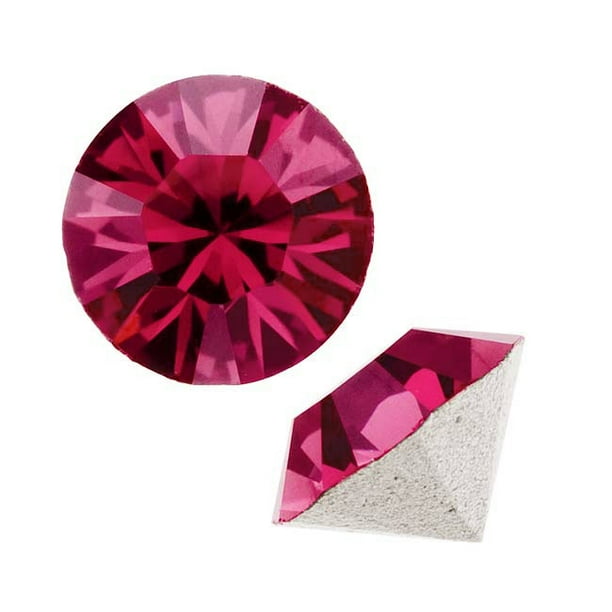 Swarovski Crystal 10 Xirius Round Stone Chatons Pp24 36 Pieces Ruby Walmart Com Walmart Com