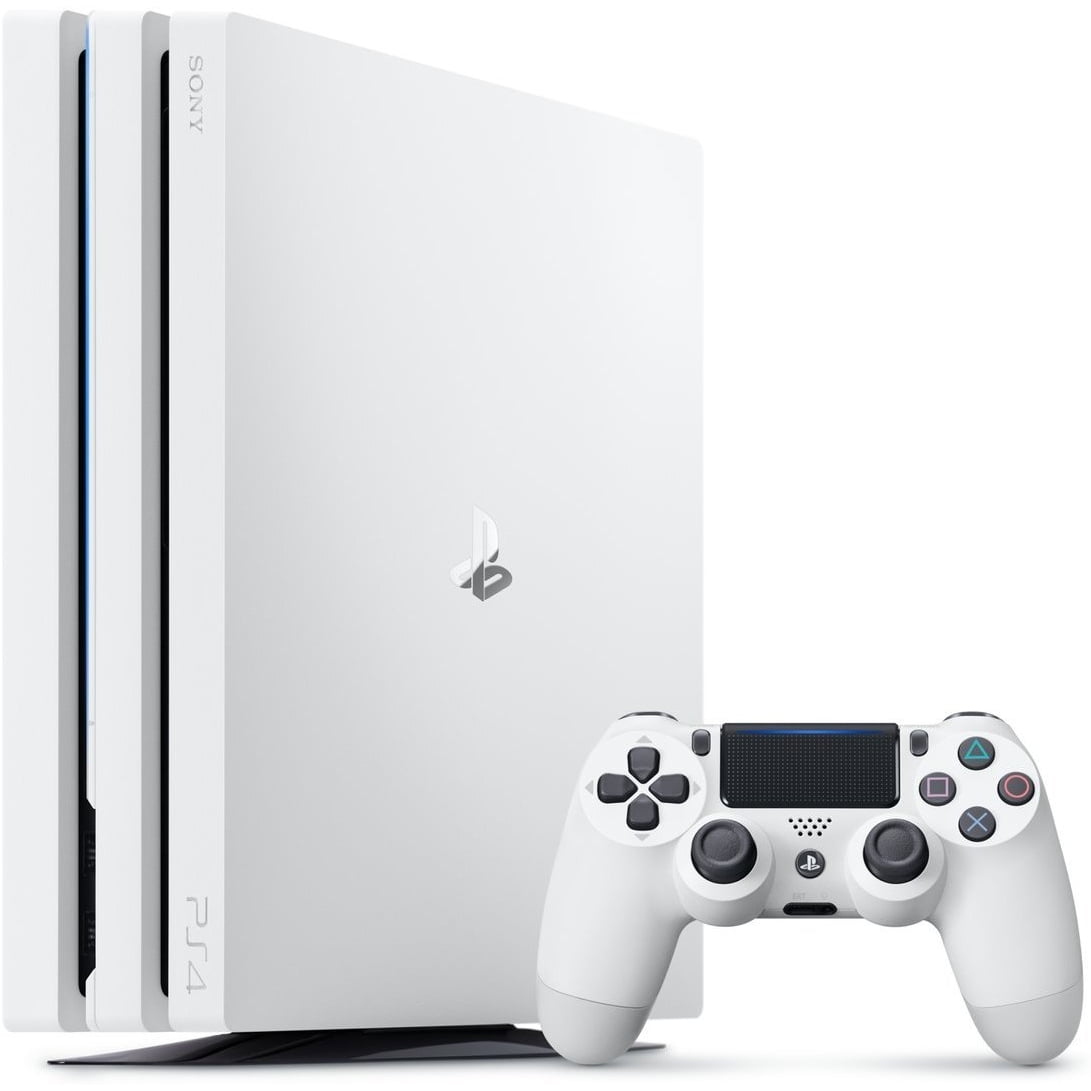 kollision Forblive specificere Sony PlayStation 4 Pro 1TB Limited Edition Console - White (Used) -  Walmart.com
