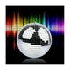 thumbnail image 5 of Bola de discoteca con espejo plateado para colgar con aro para efectos de luz en fiestas y escenarios de clubes (8 pulgadas de plata), 5 of 5