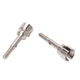 thumbnail image 1 of Rear Wheel Axle Cup,  Stability Stainless Steel RC Car Rear Wheel Axle Cup Silver 1 Pair  for 104001 1/10 Remote Control Car, 1 of 7