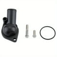 thumbnail image 2 of Tbest Thermostat Housing Kit, CNC Aluminum Alloy Water Neck Thermostat Housing 15??for SB & BB 265 283 305 327 Engines Black Sbc Water Neck thermostat housing 350 sbc thermostat housing, 2 of 6