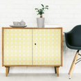 thumbnail image 3 of RMK11334RL Mod Lattice Peel and Stick Wallpaper, Yellow, 3 of 7
