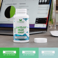 thumbnail image 3 of Sundhed Natural Limitless Brain Boost (60 Caps) - Memory, Focus, Mental Clarity - Nootropics Scientific Formula for Enhance Performance, Super Ginkgo Biloba, St John Wort Extract, DMAE, 3 of 9