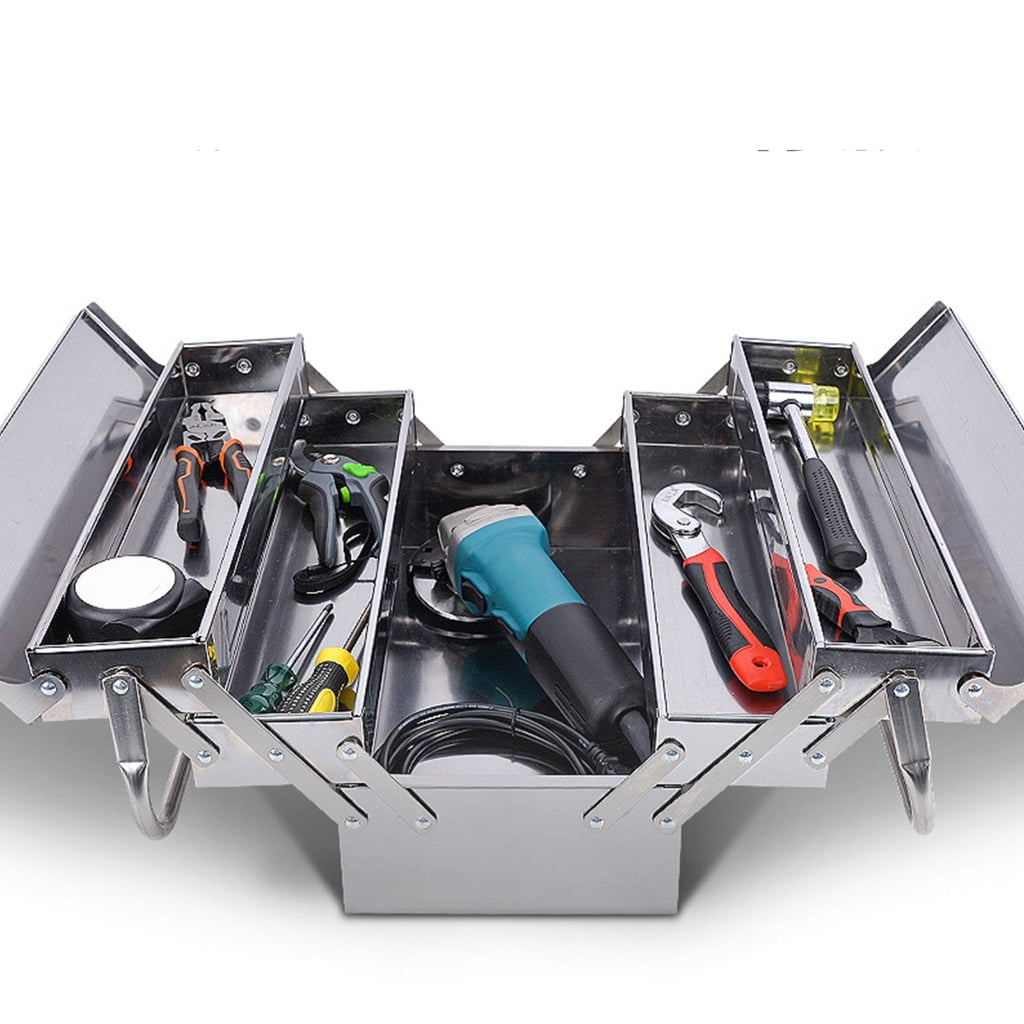 Yokua Folding Toolbox Organizers Box For Efficient Tool Storage And Easy Portability