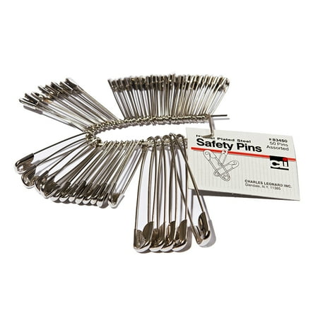 50pcs Strong Safety Pins, Heavy Duty Safety Pins, Strong Nickel