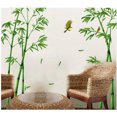 thumbnail image 2 of 1 juego elegante bambú verde extraíble DIY pared arte pegatina decoración calcomanía para decoración de pared JAMW Sencillez, 2 of 5