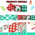 thumbnail image 3 of 5 Yards Red White and Blue Ribbon Patriotic Star and Striped Wired Ribbon Royal Blue USA Ribbon DIY Crafts for 4th of July, Independence Day, Memorial Day (2.5 Inch), 3 of 4