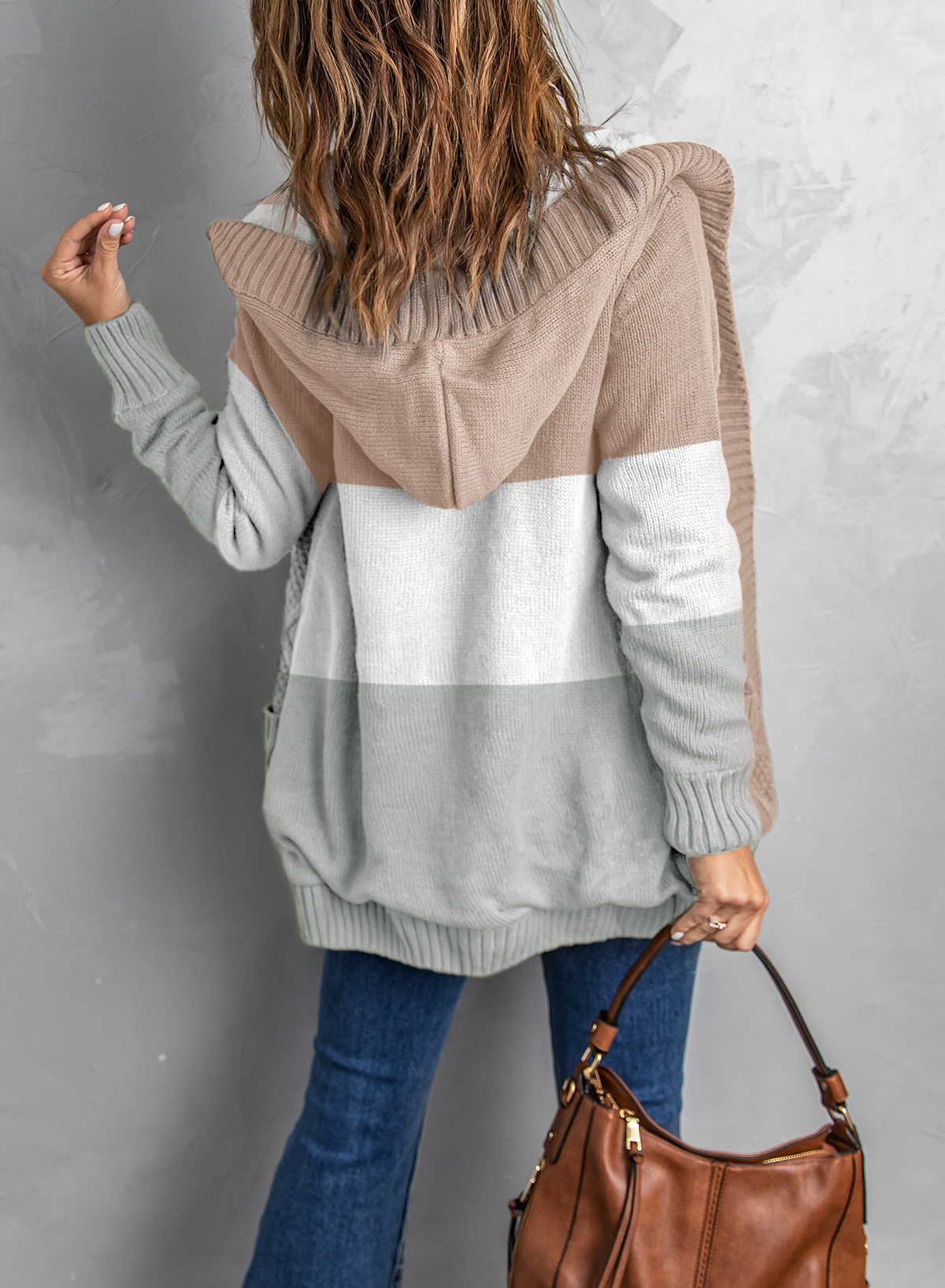 Eytino Women's Hooded Cardigan Sweater, Knit photo 6