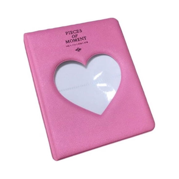 Álbum de fotos Toystoory 3 pulgadas Love Heart Centerfold PVC color durazno