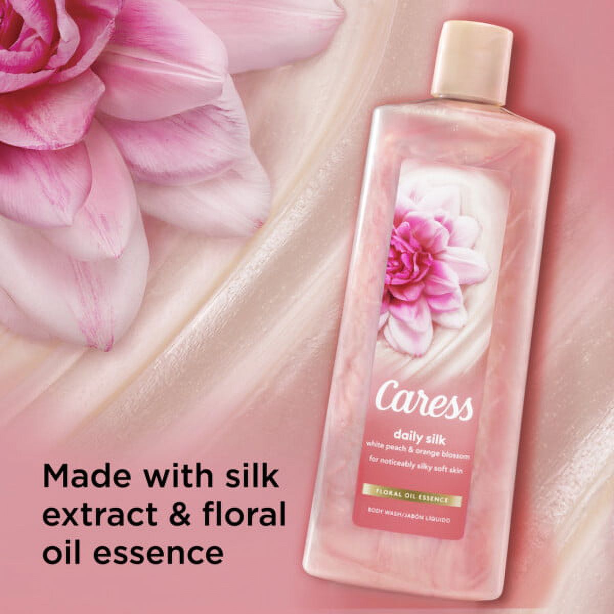 Caress Hydrating Body Wash Daily Silk 18 oz 2 Pack - image 3 of 9