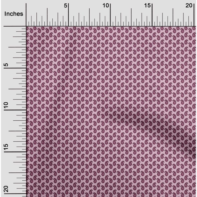 oneOone Polyester Lycra Fabric Paisley Block Decor Fabric Printed BTY 56 Inch Wide