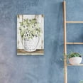 thumbnail image 4 of Epic Art 'White Floral Dreams' by Cindy Jacobs, Acrylic Glass Wall Art, 16"x24", 4 of 8