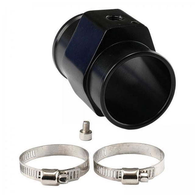 Adaptador de de Indicador de Temperatura Del Agua Abrazaderas de de Aluminio de 3 Vías 36MM 2 piezas