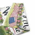 thumbnail image 6 of Shangniulu 4th of July Garden Flag Patriotic Welcome Flowers Memorial Day American Flags Vertical Double Sided Independence Day Yard Outdoor Decor White, 6 of 6