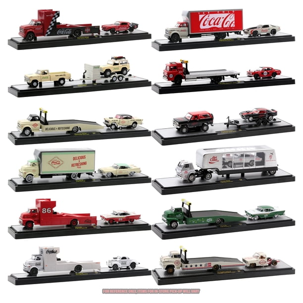 M2Machines Coca-Cola 1:64 Hauler Die-cast Play Vehicles (Single