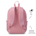 thumbnail image 4 of TOTTO Mochila Mediana Porta Laptop 14 con Bolsillo Secreto | Escuela - Oficina - Viaje | 15 L TRIK M rosa M, 4 of 6
