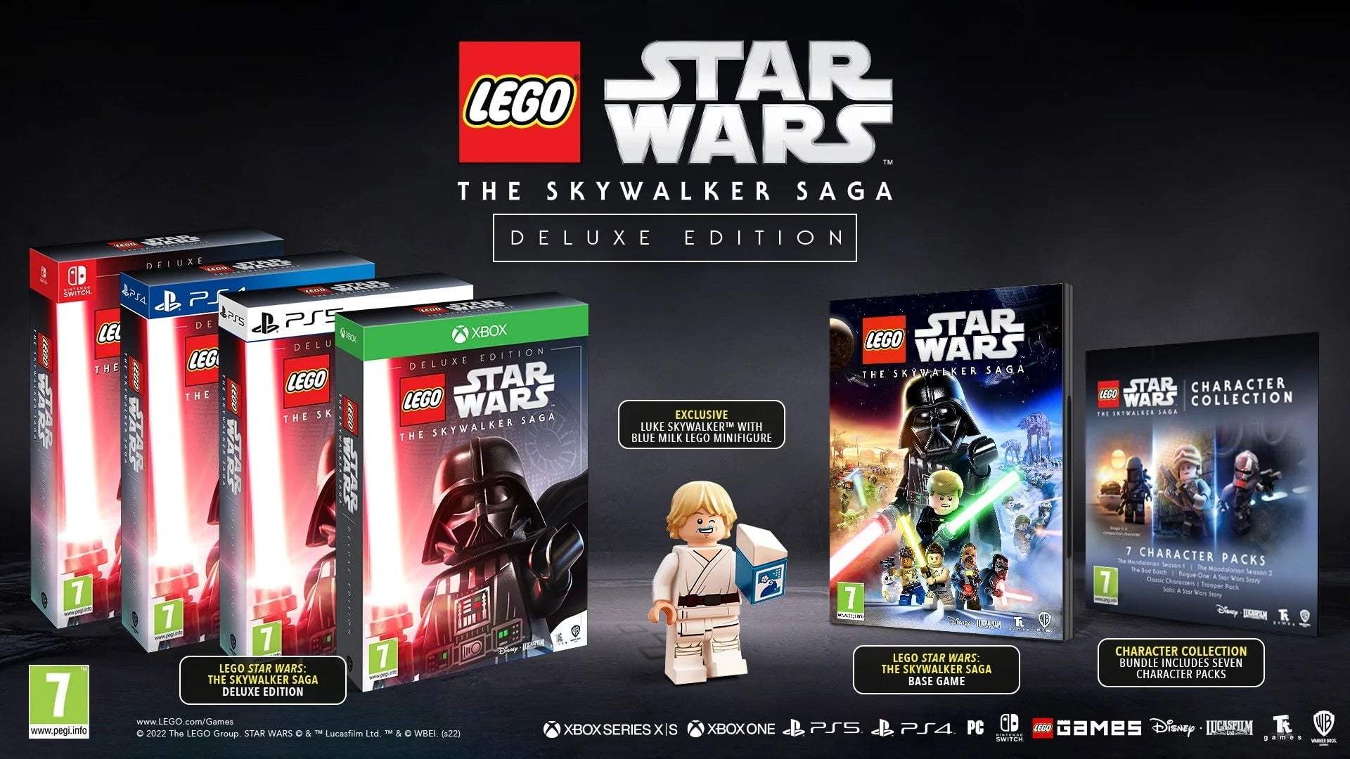 LEGO Star Wars: La Saga Skywalker Jeu Switch + Flash LED