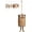 D, variant on Hand-Painted Resin Animal Wind Chimes, Whimsical Vintage Hanging Bells for Outdoor Garden Decor, Durable Weather-Resistant Ornaments for Porch, Yard, Window, Farmhouse Decoration