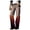 Red#2, variant on Brilliant Womens Jeans Boot Cut Cargo Pants for Women Women Mid Waisted Embroidery Stretch Button Straight Full Length Pants Clearance Clothes under $5.00