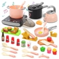 thumbnail image 1 of Juego de accesorios de cocina Play CUTE STONE Kids con placa de cocina, 37 piezas, 1 of 9