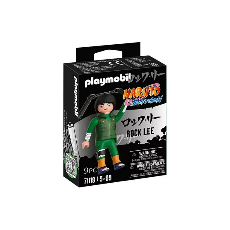 Playmobil 71118 Naruto Rock Lee 3-Inch Action Figure - Walmart.com