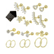 thumbnail image 1 of 10 Pares  Xtellar Piercing Aretes Oreja Cartílago, 1 of 3