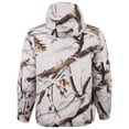 thumbnail image 2 of Men's Snow Camo Brown Microfiber Waterproof Jacket XLarge, 2 of 7