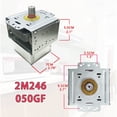 thumbnail image 4 of Microondas Magnetron suzier 2M246 050GF para LG 6324W1A001L, 4 of 7