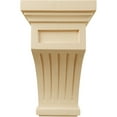 thumbnail image 2 of Ekena Millwork 5 1/2"W x 5 1/2"D x 10"H Fluted Mission Corbel, Maple, 2 of 4